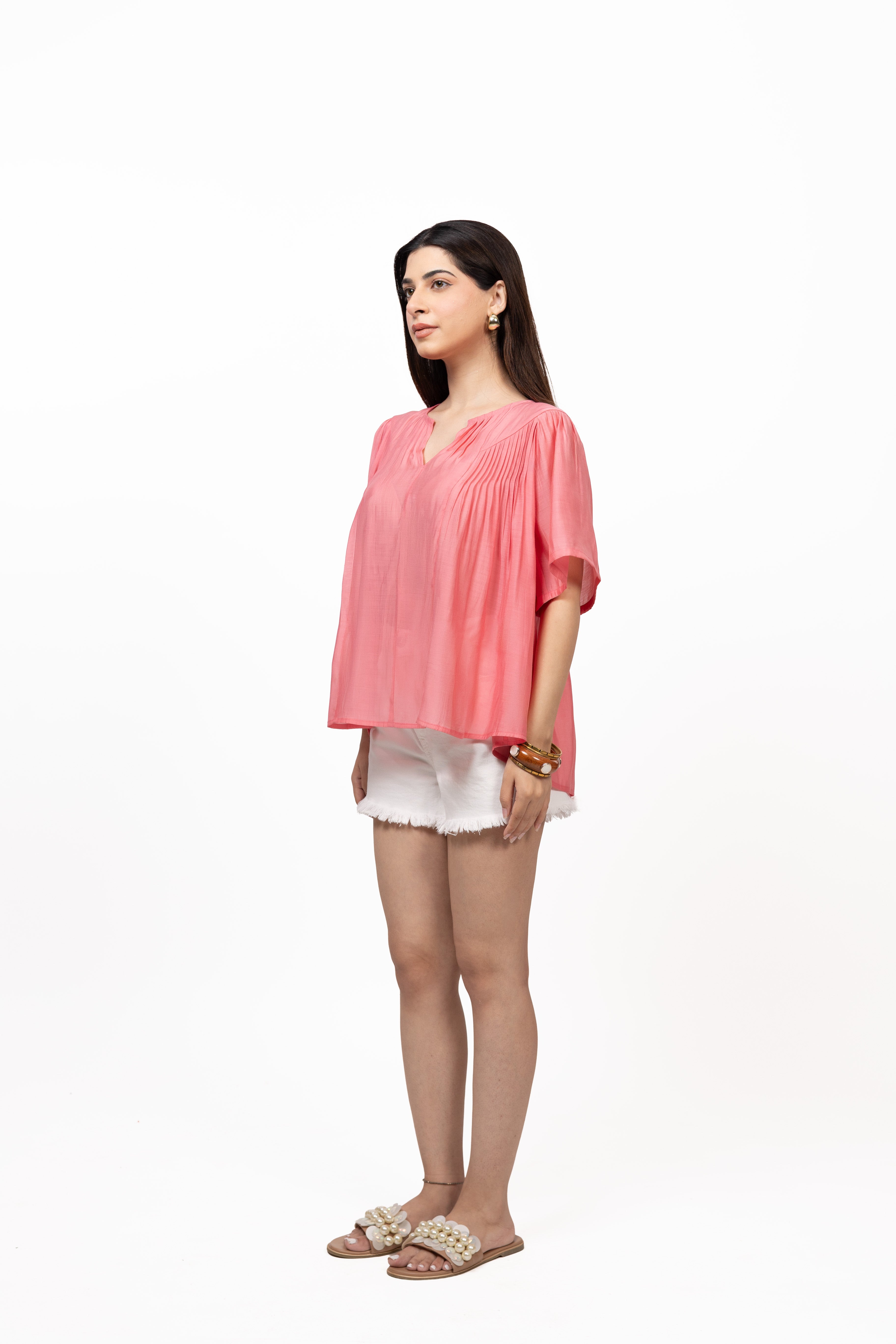 Pintuck Blouse