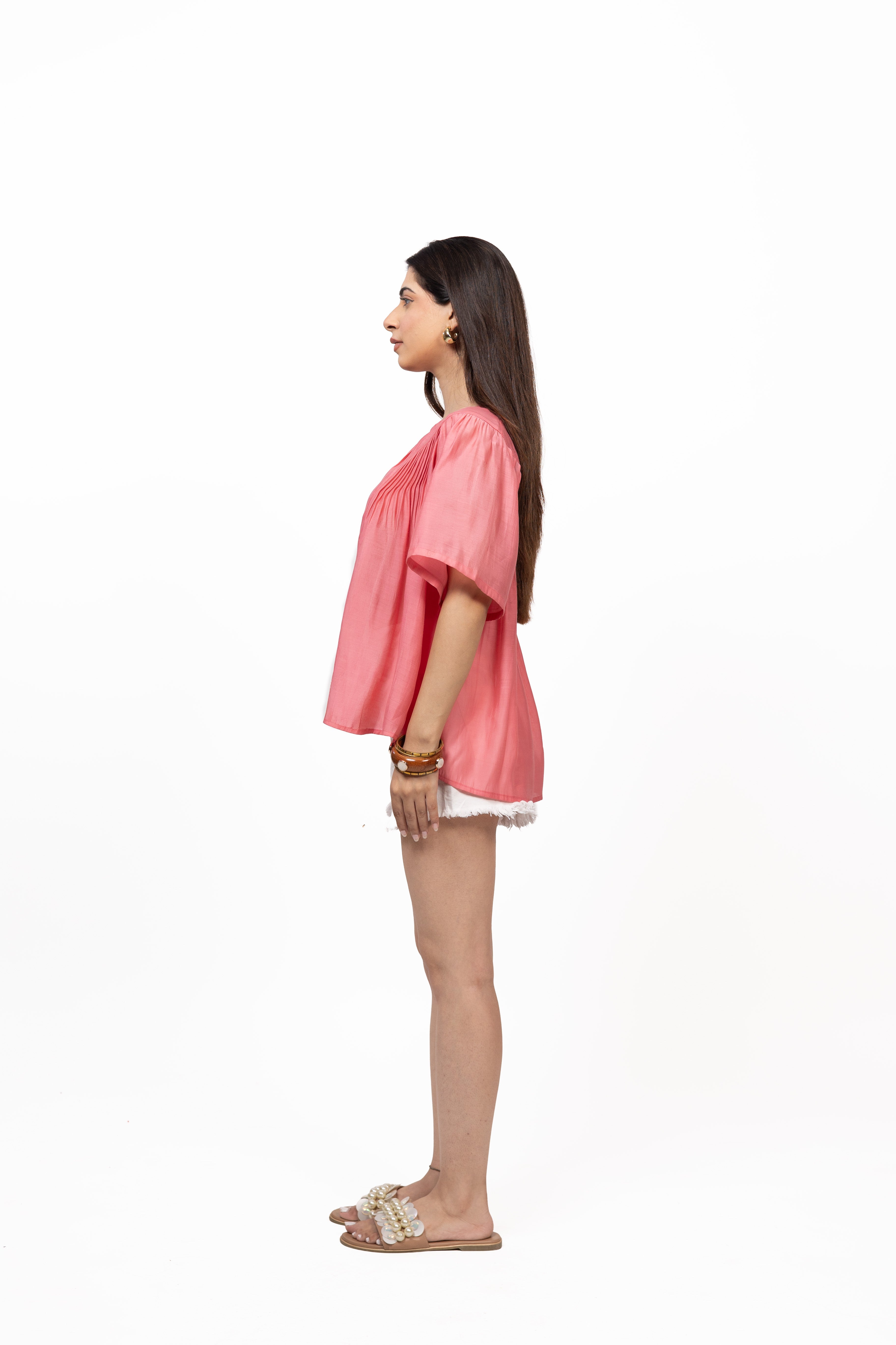 Pintuck Blouse