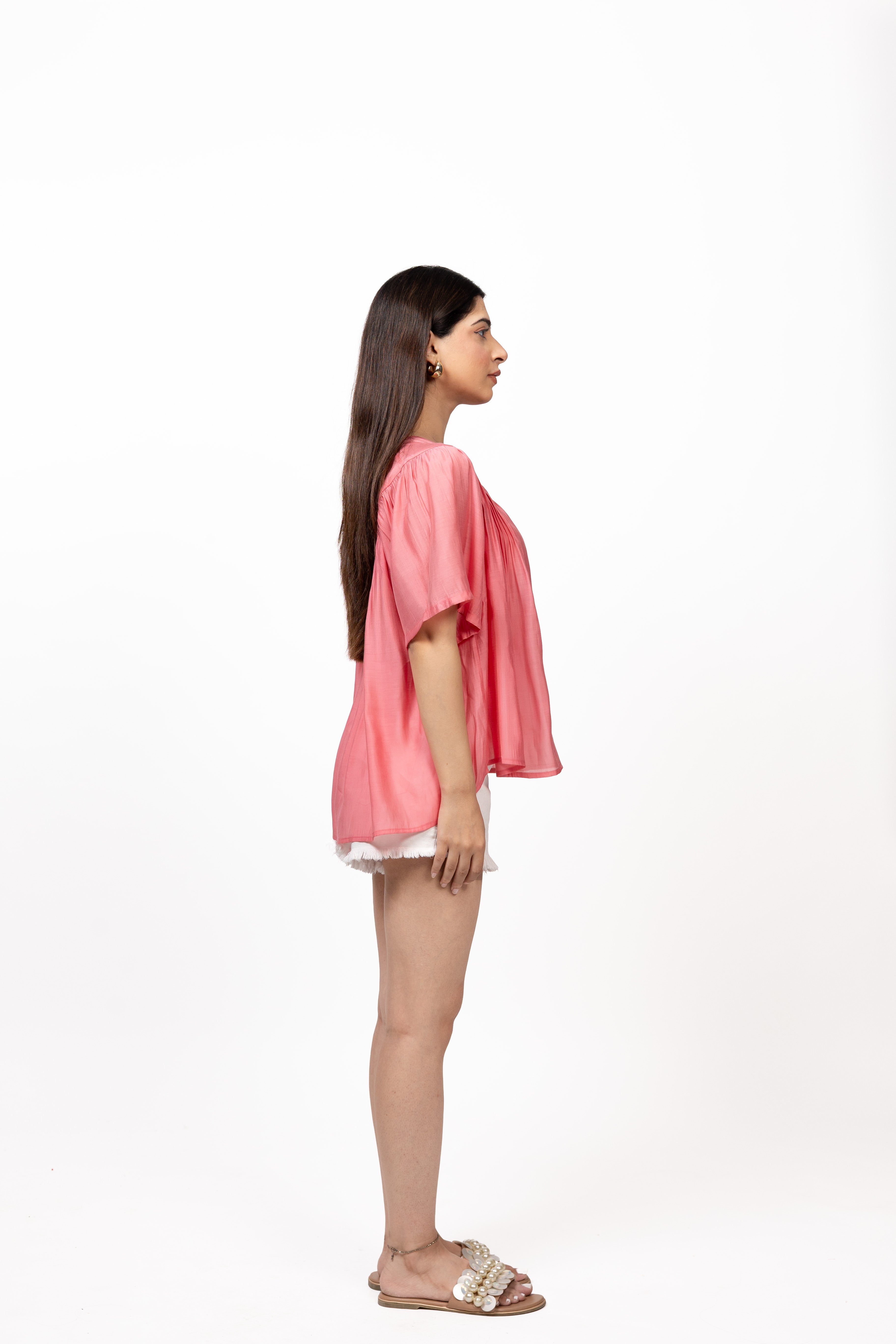 Pintuck Blouse